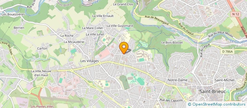 localisation de l'entreprise MONSIEUR NIDAHL MENIAOUI à SAINT-BRIEUC