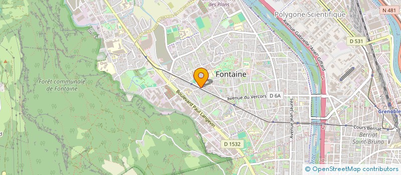 localisation de l'entreprise MONSIEUR NIDAL ALMA  FONTAINE