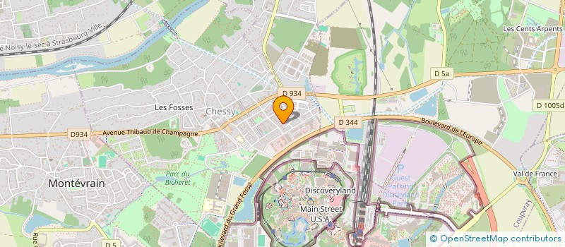 localisation de l'entreprise MONSIEUR NIDAL CHANDOUL  CHESSY