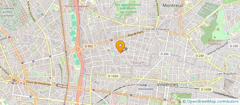 localisation de l'entreprise MONSIEUR NIDAL-EDINNE GHANEM à MONTREUIL