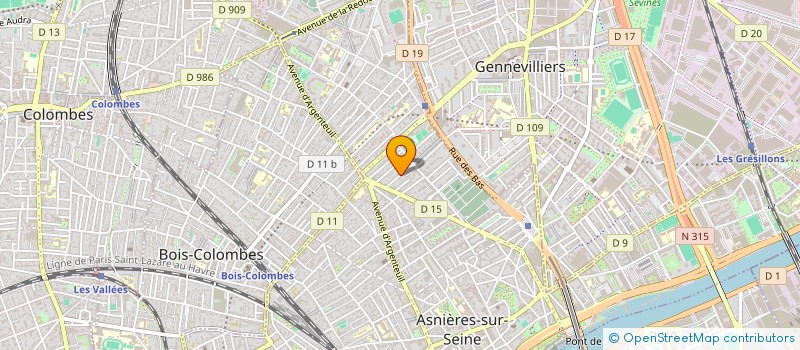 localisation de l'entreprise MONSIEUR NIDAL FAKIH  ASNIERES-SUR-SEINE