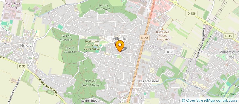 localisation de l'entreprise MONSIEUR NIDAL MESBAHI à LA VILLE-DU-BOIS