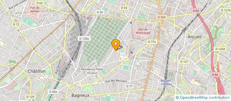 localisation de l'entreprise MONSIEUR NIDAL NAJAH à BAGNEUX