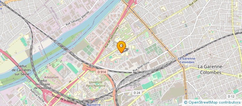 localisation de l'entreprise MONSIEUR NIDAL OTMANI  NANTERRE