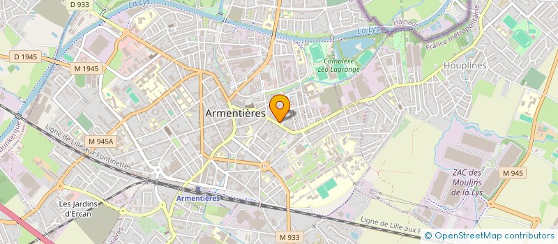 localisation de l'entreprise MONSIEUR NIDAL ZOUMITA à ARMENTIERES