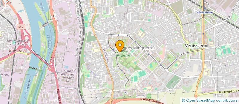 localisation de l'entreprise MONSIEUR NIDHAL BELGACEM  VENISSIEUX