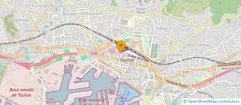 localisation de l'entreprise MONSIEUR NIDHAL BLIDAOUI  TOULON