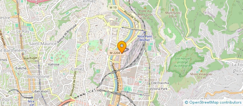 localisation de l'entreprise MONSIEUR NIDHAL BOUHLEL à NICE