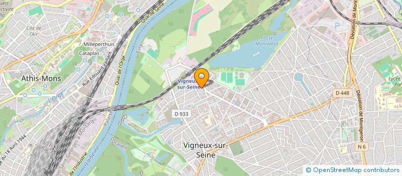 localisation de l'entreprise MONSIEUR NIDHAL DOUIK  VIGNEUX-SUR-SEINE