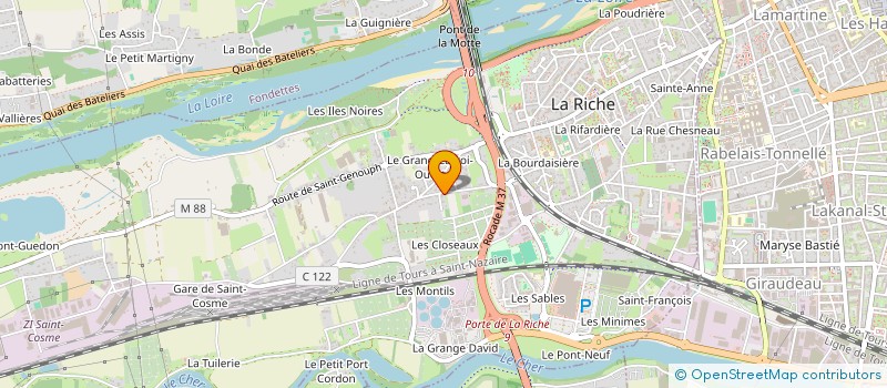 localisation de l'entreprise MONSIEUR NIDHAL HLAOUET  LA RICHE