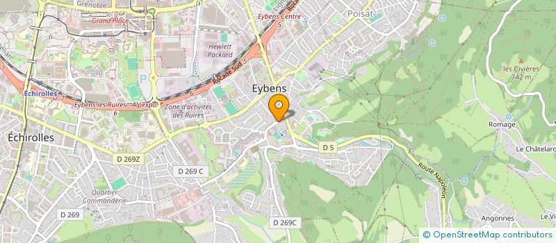 localisation de l'entreprise MONSIEUR NIDHAL SLITI à EYBENS