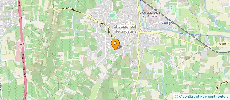localisation de l'entreprise MONSIEUR NIELS ARTIGAU  CHATEAUNEUF-DE-GADAGNE