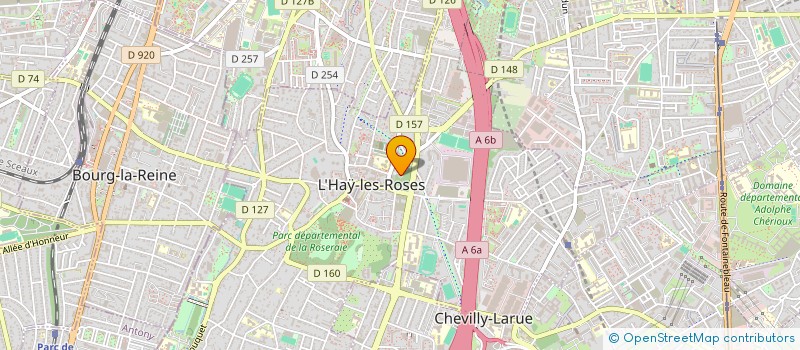 localisation de l'entreprise MONSIEUR NIELS CARPENTIER  L'HAY-LES-ROSES