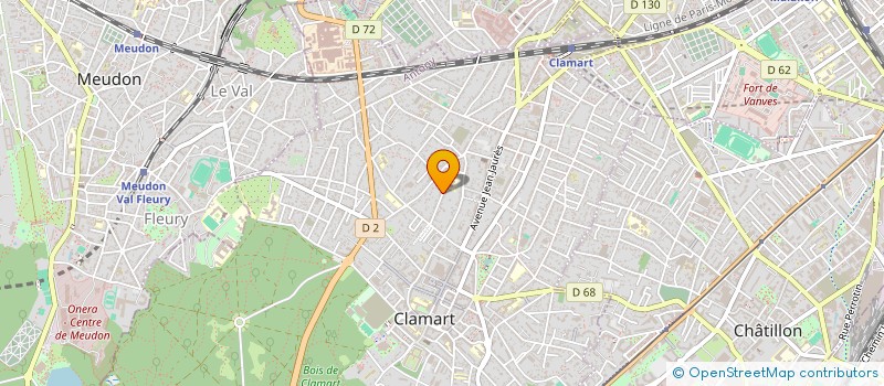 localisation de l'entreprise MONSIEUR NIELS DE VRIES  CLAMART