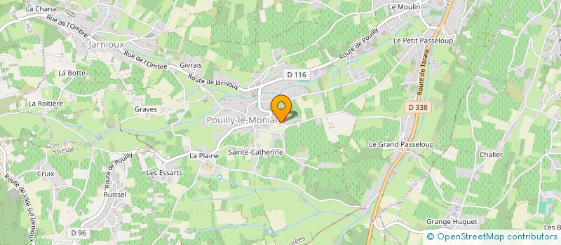 localisation de l'entreprise MONSIEUR NIELS HAWKINS  PORTE DES PIERRES DOREES