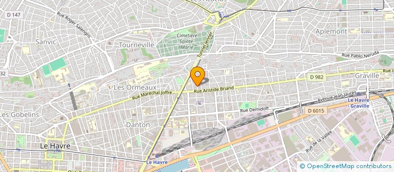 localisation de l'entreprise MONSIEUR NIELS IJEBBOUR à LE HAVRE