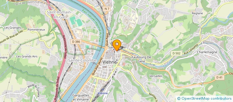 localisation de l'entreprise MONSIEUR NIELS MEYER à VIENNE