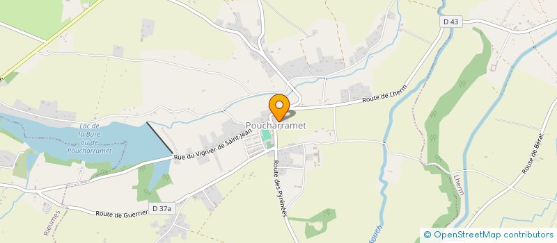 localisation de l'entreprise MONSIEUR NIELS MUHLHAUSE  POUCHARRAMET