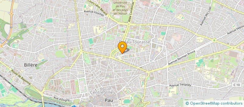 localisation de l'entreprise MONSIEUR NIELS ORGOGOZO à PAU