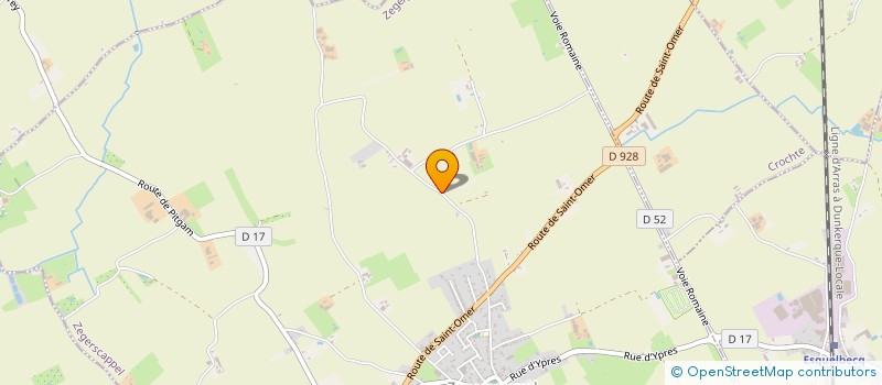 localisation de l'entreprise MONSIEUR NIELS POUBLANC  ZEGERSCAPPEL