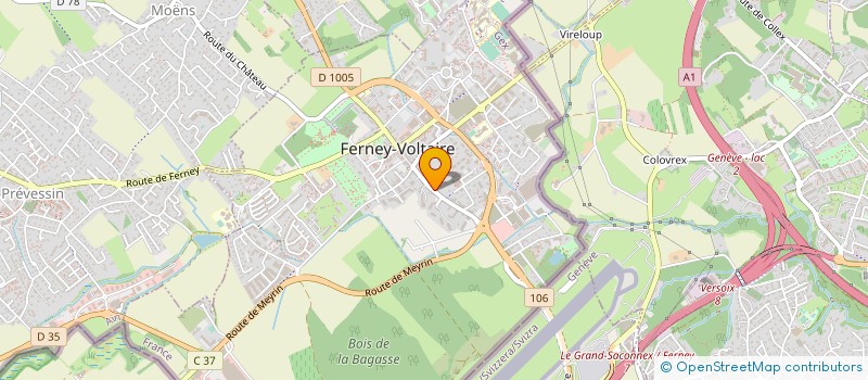 localisation de l'entreprise MONSIEUR NIELS SCHACK à FERNEY-VOLTAIRE
