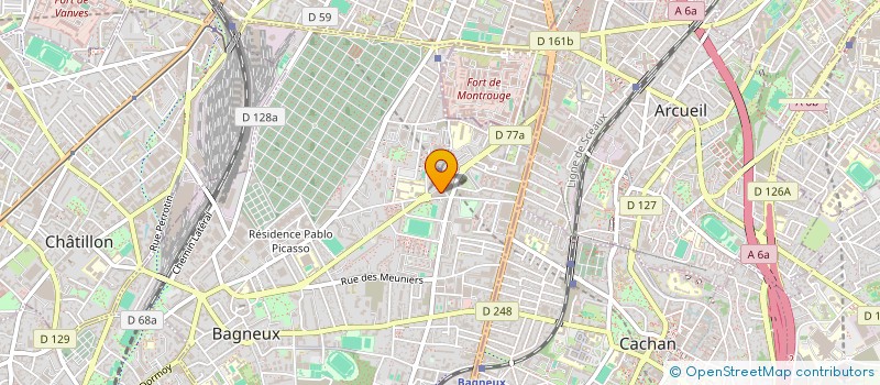 localisation de l'entreprise MONSIEUR NIELSEN MARDY à BAGNEUX