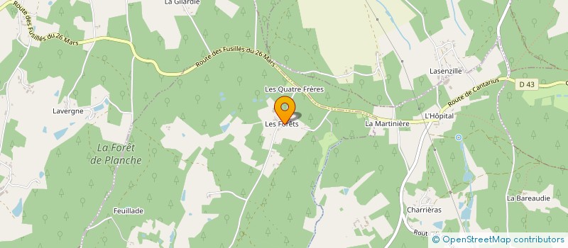 localisation de l'entreprise MONSIEUR NIGEL BOURNE  ST-VINCENT-DE-CONNEZAC