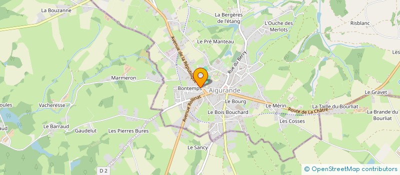 localisation de l'entreprise MONSIEUR NIGEL HARRISON à AIGURANDE