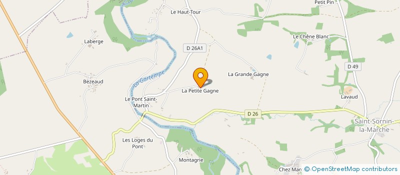 localisation de l'entreprise MONSIEUR NIGEL LUPTON à SAINT-SORNIN-LA-MARCHE