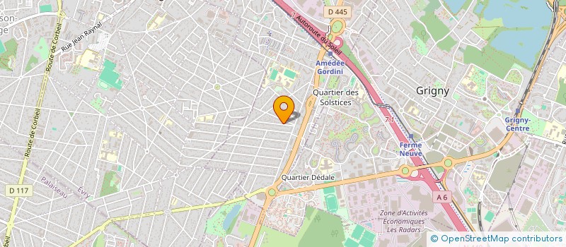 localisation de l'entreprise MONSIEUR NIHAD DARWICH MUHAMED à VIRY-CHATILLON