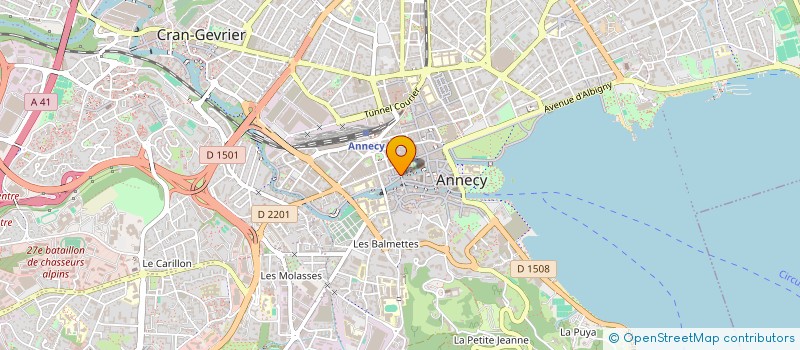 localisation de l'entreprise MONSIEUR NIHAD GOGIC  ANNECY