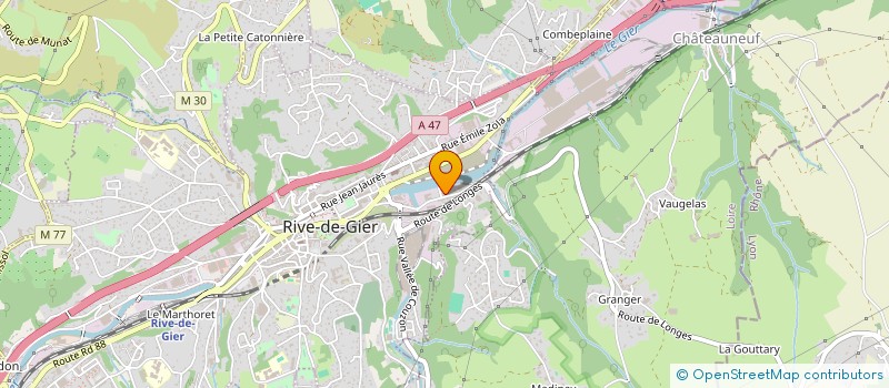 localisation de l'entreprise MONSIEUR NIHAT CINAR  RIVE-DE-GIER