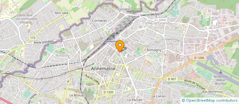 localisation de l'entreprise MONSIEUR NIHAT KARADOGAN à ANNEMASSE