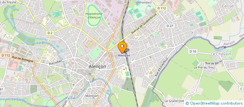 localisation de l'entreprise MONSIEUR NIHAT TURKYILMAZ à ALENCON
