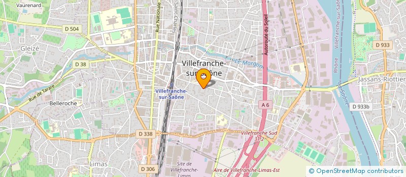 localisation de l'entreprise MONSIEUR NIHAT YESILTEPE  VILLEFRANCHE-SUR-SAONE