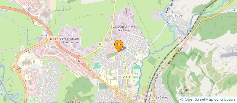 localisation de l'entreprise MONSIEUR NIKA AROUTOUNYAN  VESOUL