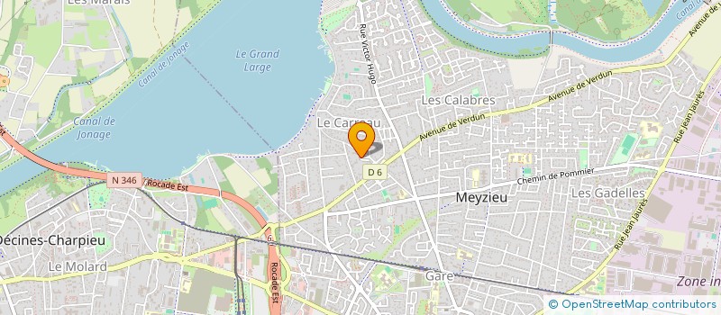 localisation de l'entreprise MONSIEUR NIKA KUTSNIASHVILI  MEYZIEU