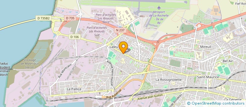 localisation de l'entreprise MONSIEUR NIKA PEIKRISHVILI  LA ROCHELLE