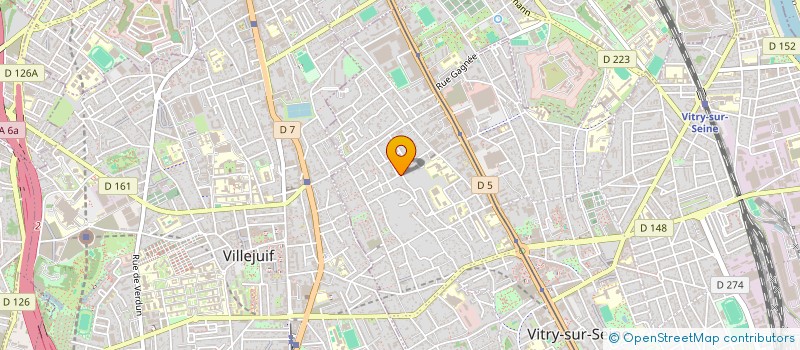 localisation de l'entreprise MONSIEUR NIKAC GOJAK  VITRY-SUR-SEINE