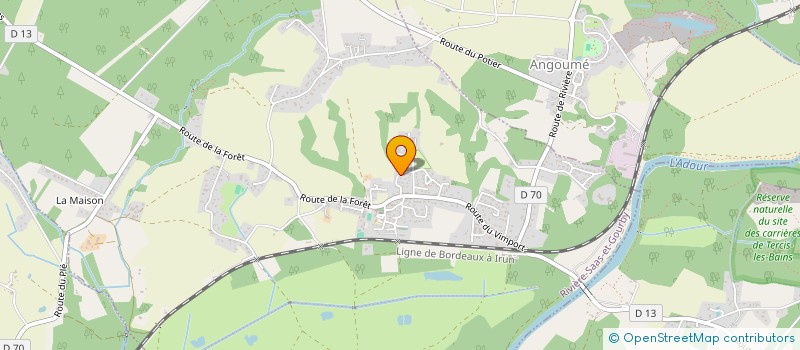 localisation de l'entreprise MONSIEUR NIKAEL HELFRITT  NARROSSE