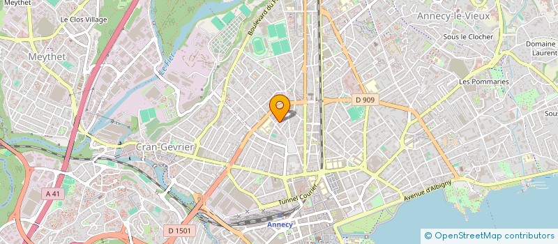 localisation de l'entreprise MONSIEUR NIKICA BOGIC à ANNECY