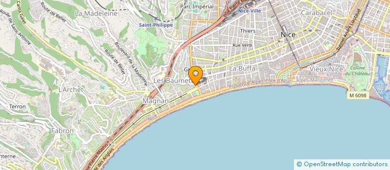 localisation de l'entreprise MONSIEUR NIKITA ALPATOV à NICE