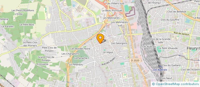 localisation de l'entreprise MONSIEUR NIKITA KACHINE à SARAN