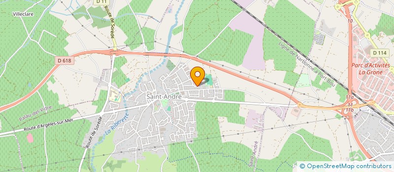 localisation de l'entreprise MONSIEUR NIKITA KIRILOVS  SAINT-ANDRE