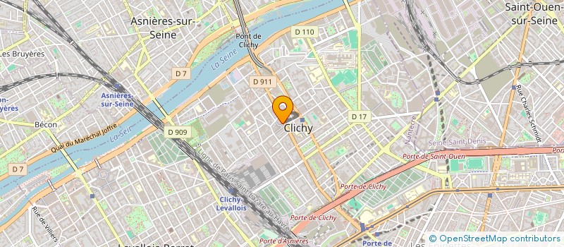localisation de l'entreprise MONSIEUR NIKITA MAMANI à CLICHY