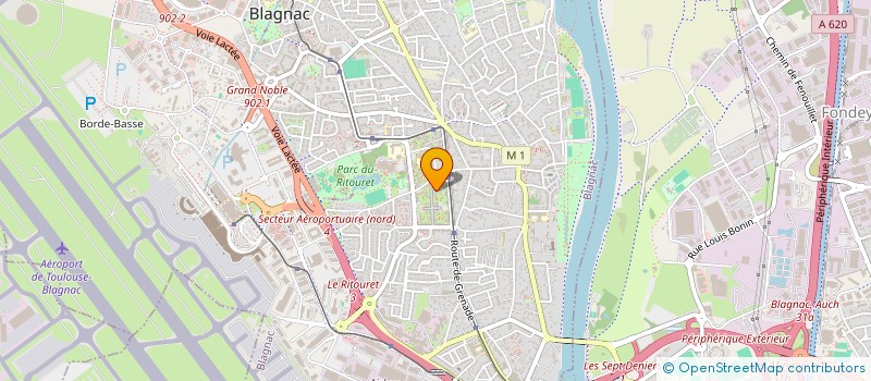 localisation de l'entreprise MONSIEUR NIKITA TUMASHOV à BLAGNAC