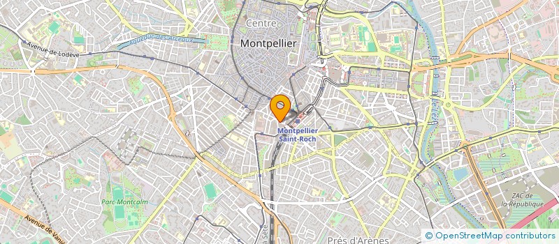 localisation de l'entreprise MONSIEUR NIKKI MOREAUX à MONTPELLIER