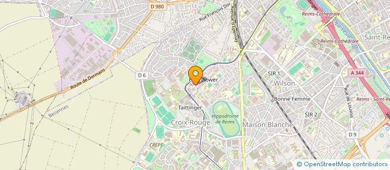 localisation de l'entreprise MONSIEUR NIKMAL TAHIR ZAI  REIMS