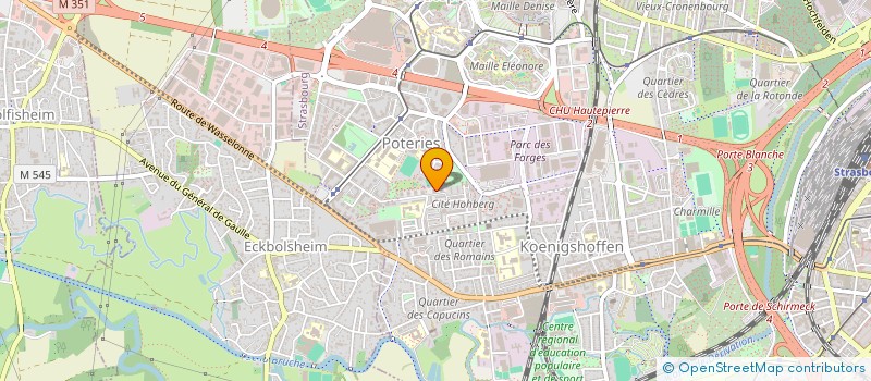 localisation de l'entreprise MONSIEUR NIKO KHOCHOLAVA à STRASBOURG