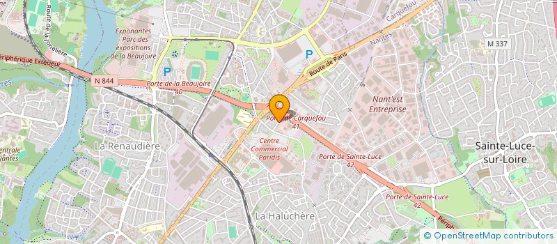 localisation de l'entreprise MONSIEUR NIKO MACHT  NANTES